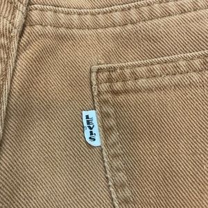 Vtg 70s Levis Big E Straight Corduroy Jeans